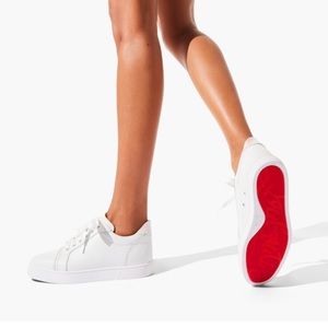 Christian Louboutin white sneakers